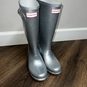 Hunter Rain Boots Big Girls 4